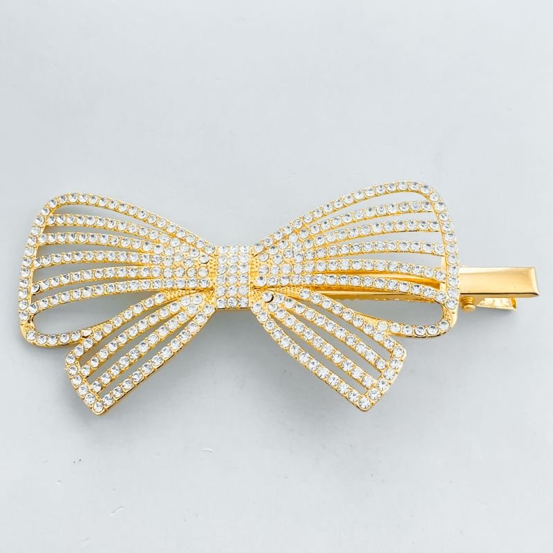 Acessório Presilha Laço com Strass