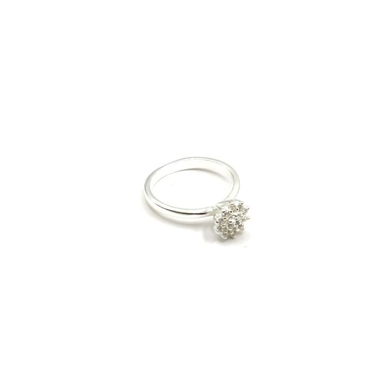 Anel Prata925 Chuveirinho Flor
