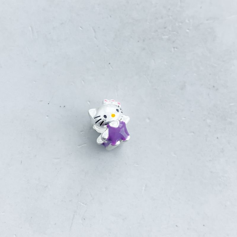Berloque Prata925 Hello Kitty Resinado