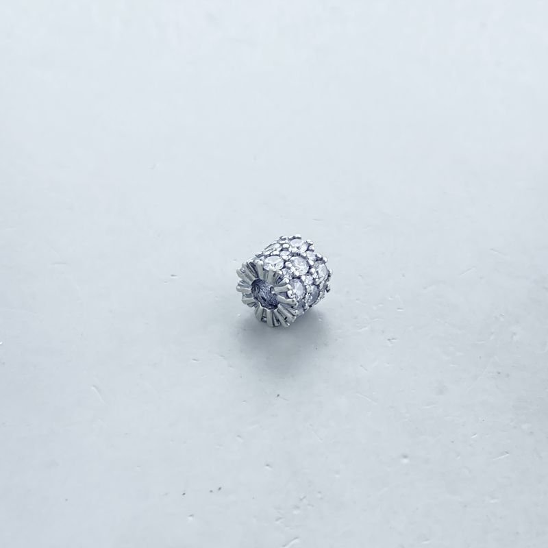 Berloque Prata925 Separador cravejado