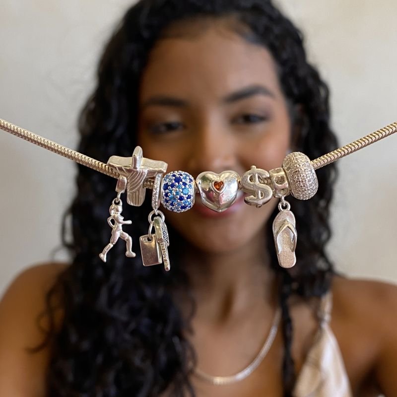 Berloque Prata925 Separador Pipoca