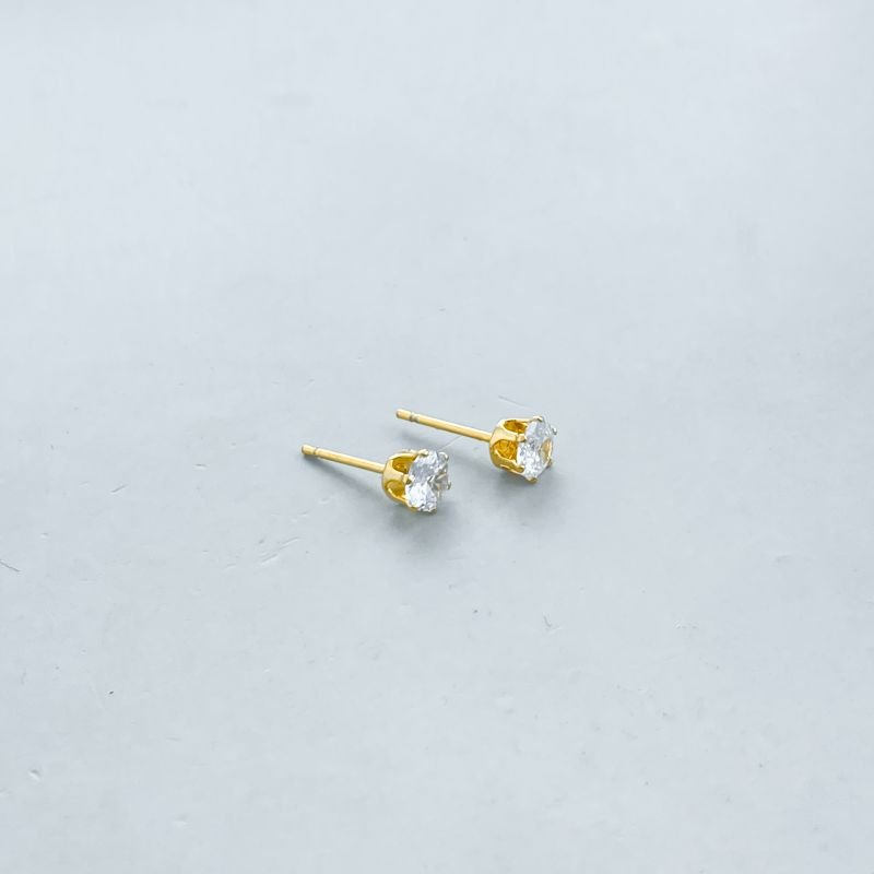 Brinco Semijoia Ponto de Luz 6 Garras