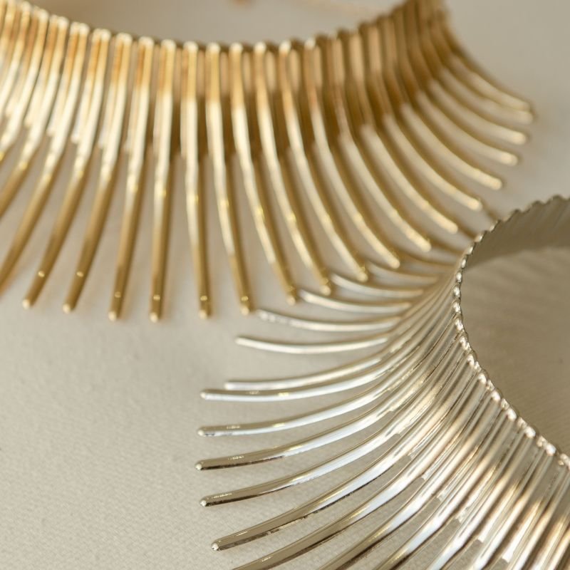 Choker bijuteria aros egípcios