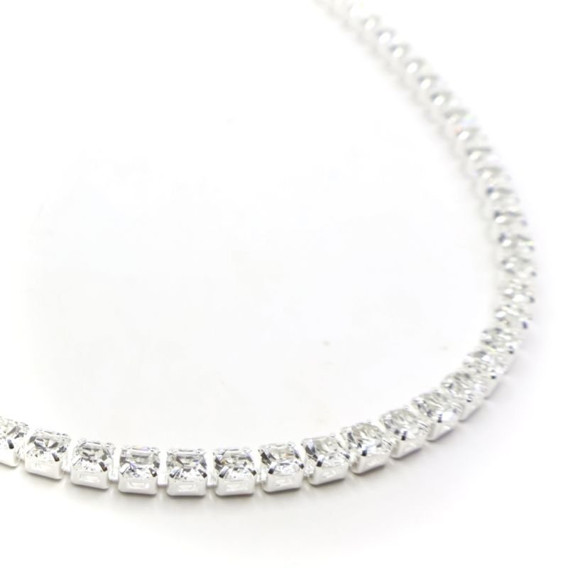 Colar Banho Diamante Choker Riviera