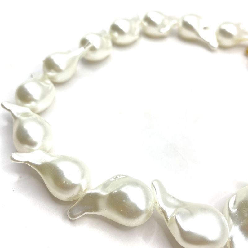 Colar Bijuteria Perolas Tipo Gota