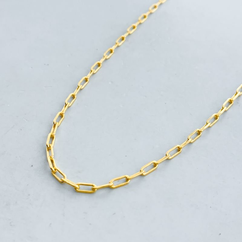 Colar Folheado Choker Elos Cartier com Extensor