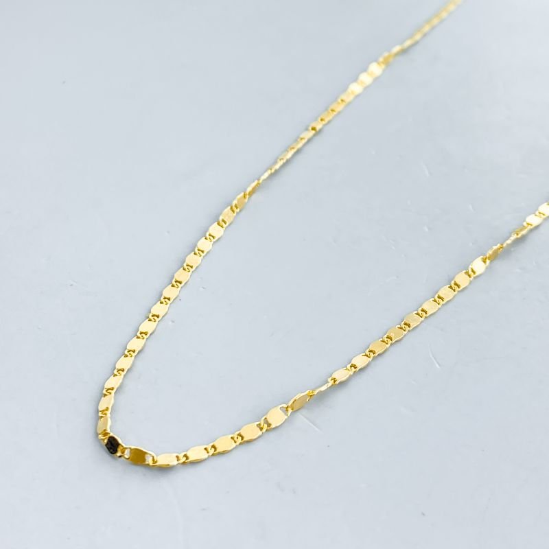 Colar Semijoia Elos Plaquinhas