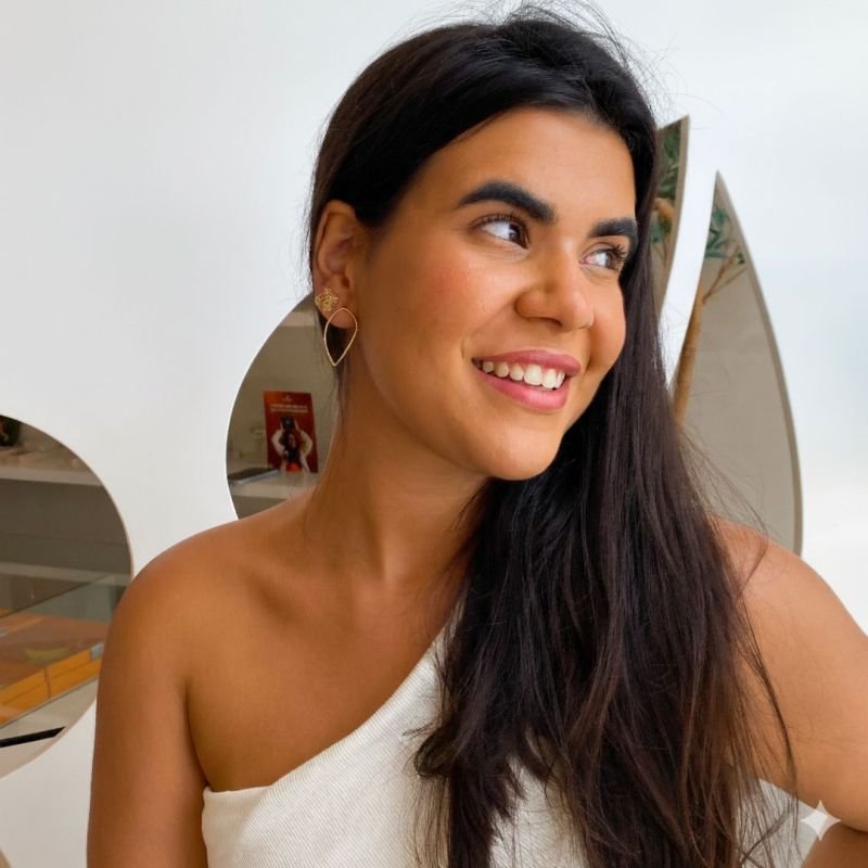 Combo Cartela Brinco Semijoia Kit com 2 Vazado Trevo Tracinhos Losango Vazado Torcido