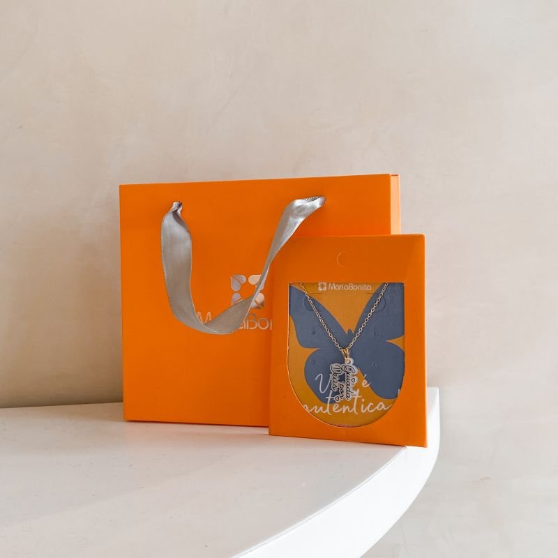 Combo Cartela Colar Banho Diamante Acrilico Guiada por Deus