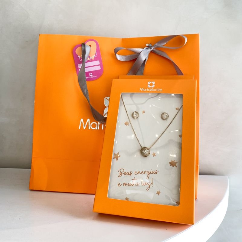 Combo Conjunto Banho Diamante Cravejado Meia Bola 3D