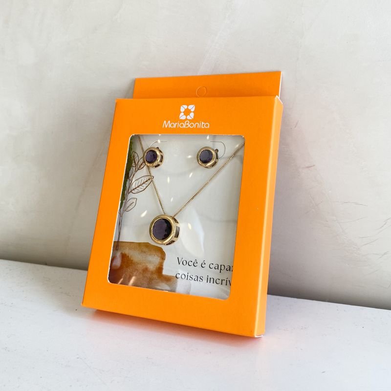 Combo Conjunto Banho Diamante Pedra Redonda Borda Lisa