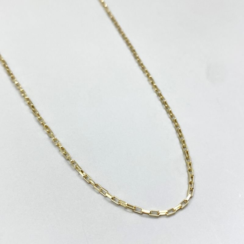 Corrente Semijoia Elos Cartier Caixote