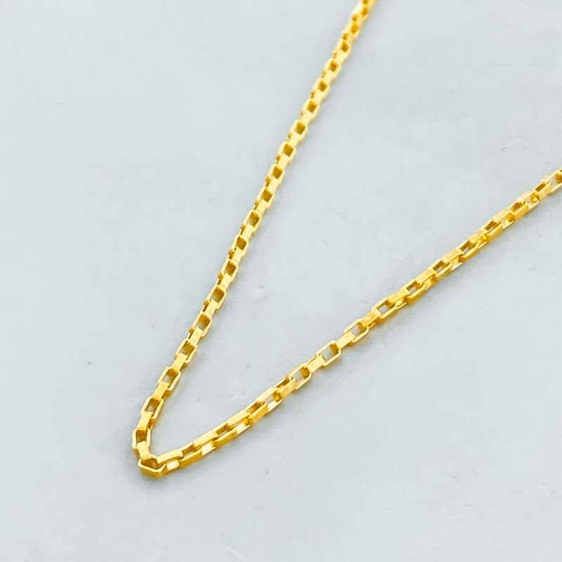 Corrente Semijoia Elos Cartier Caixote Pequenos Fecho Mosquetão