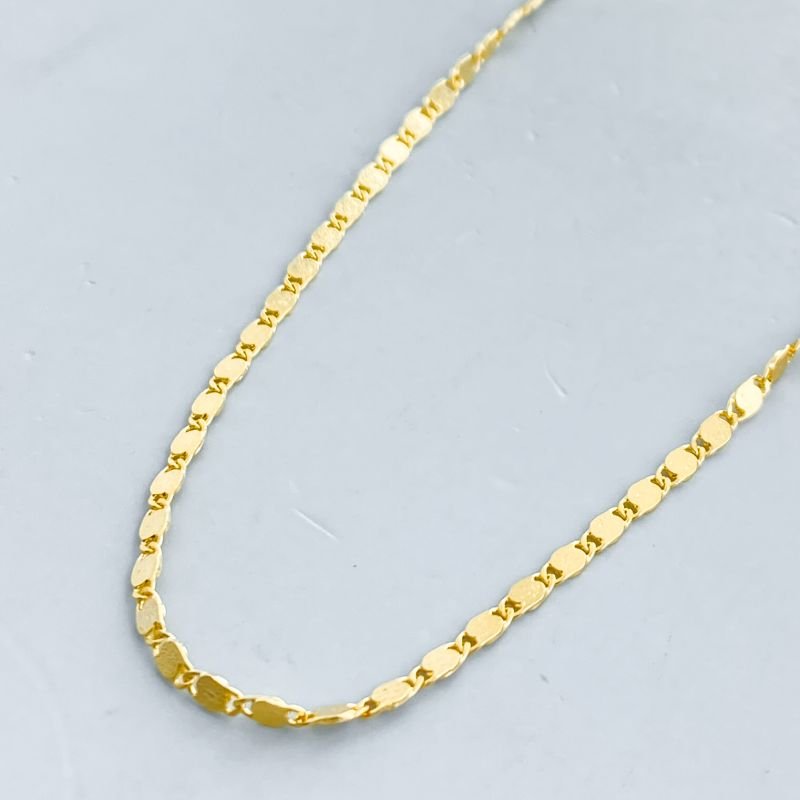 Corrente Semijoia Elos Plaquinhas