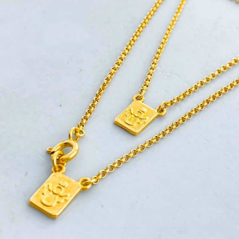 Escapulario Semijoia Placa Anjo