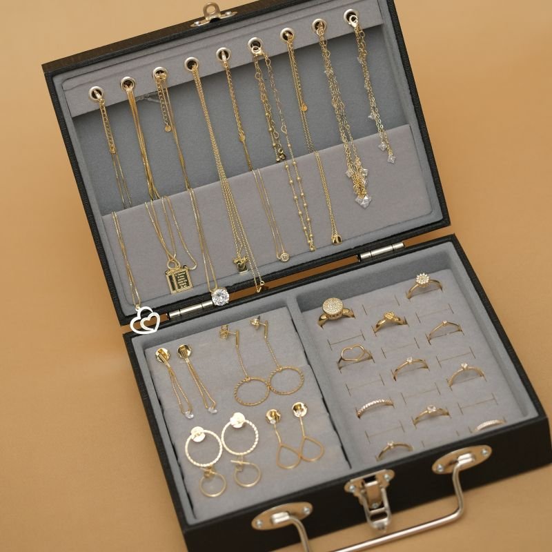 Kit mais vendidos - Maleta Nível Bronze - Semijoia