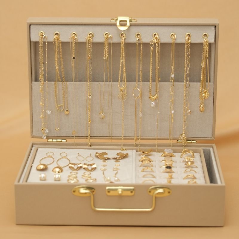 Kit mais vendidos - Maleta Nível Prata Premium - Semijoia