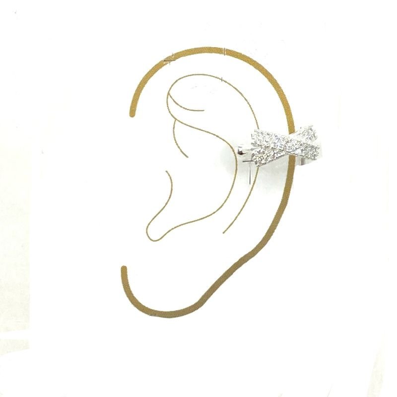Piercing Prata925 Fake x Cravejado