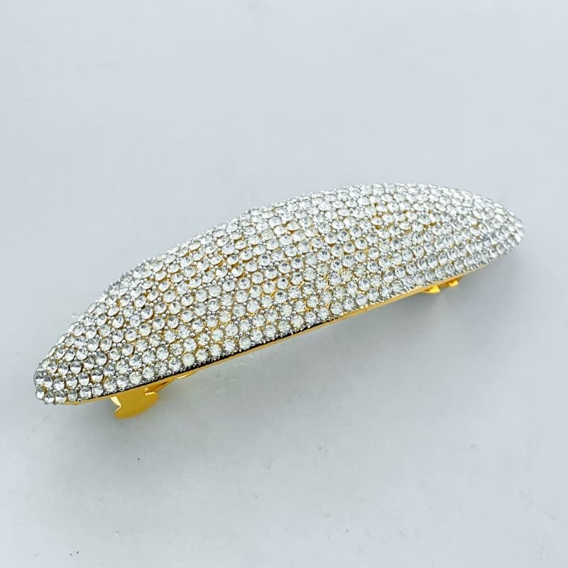 Presilha Acessório Oval com Strass